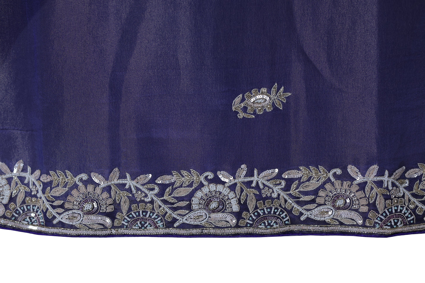Noorjahaan - A royal purple dream lit with zari’s glow.