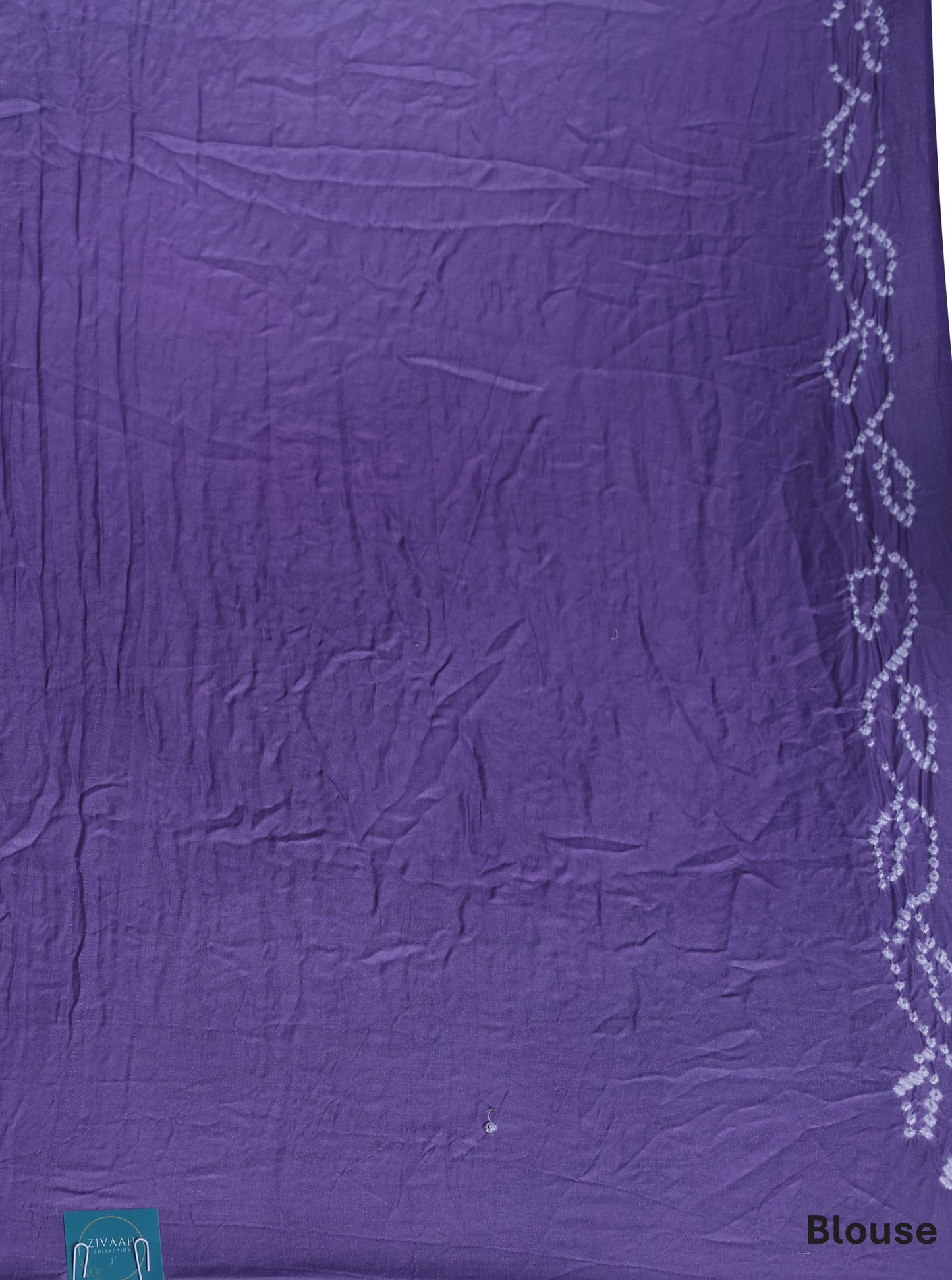 Pure Gaji Silk Bandhni