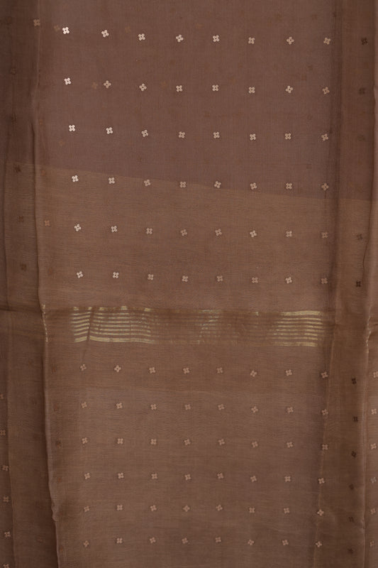 Pure Muslin Silk Sequin Saree