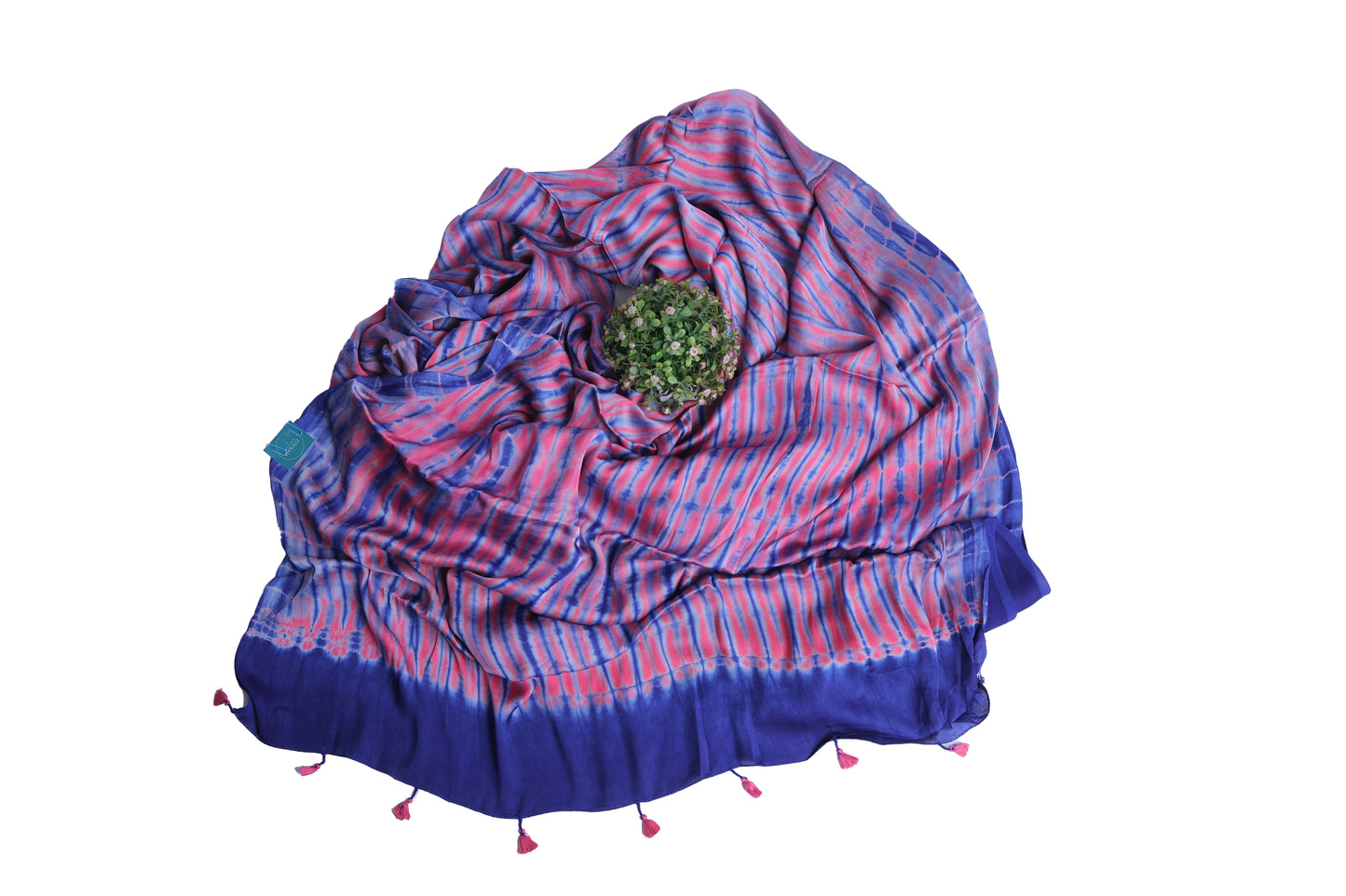 Tide and Dye Modal Silk Saree