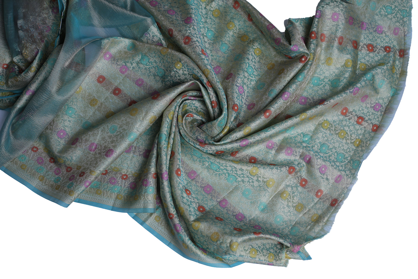 Crush Tissue Saree