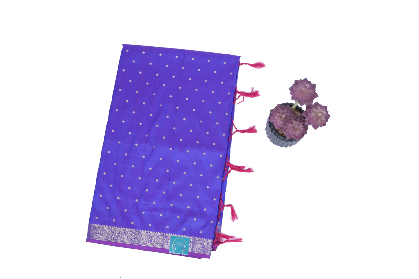 NeelChappa Katan Silk Saree