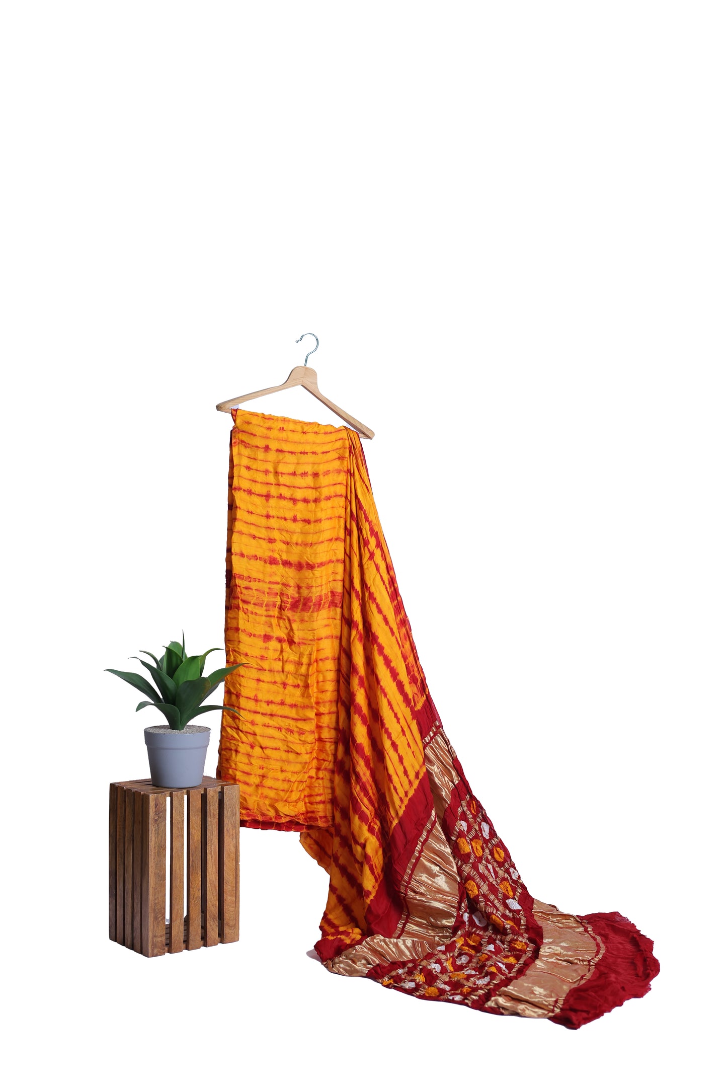 Tie and Dye Modal Silk Saree