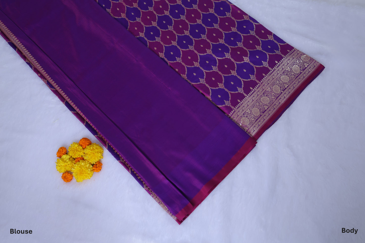 Pure Banarasi Rangkat Saree