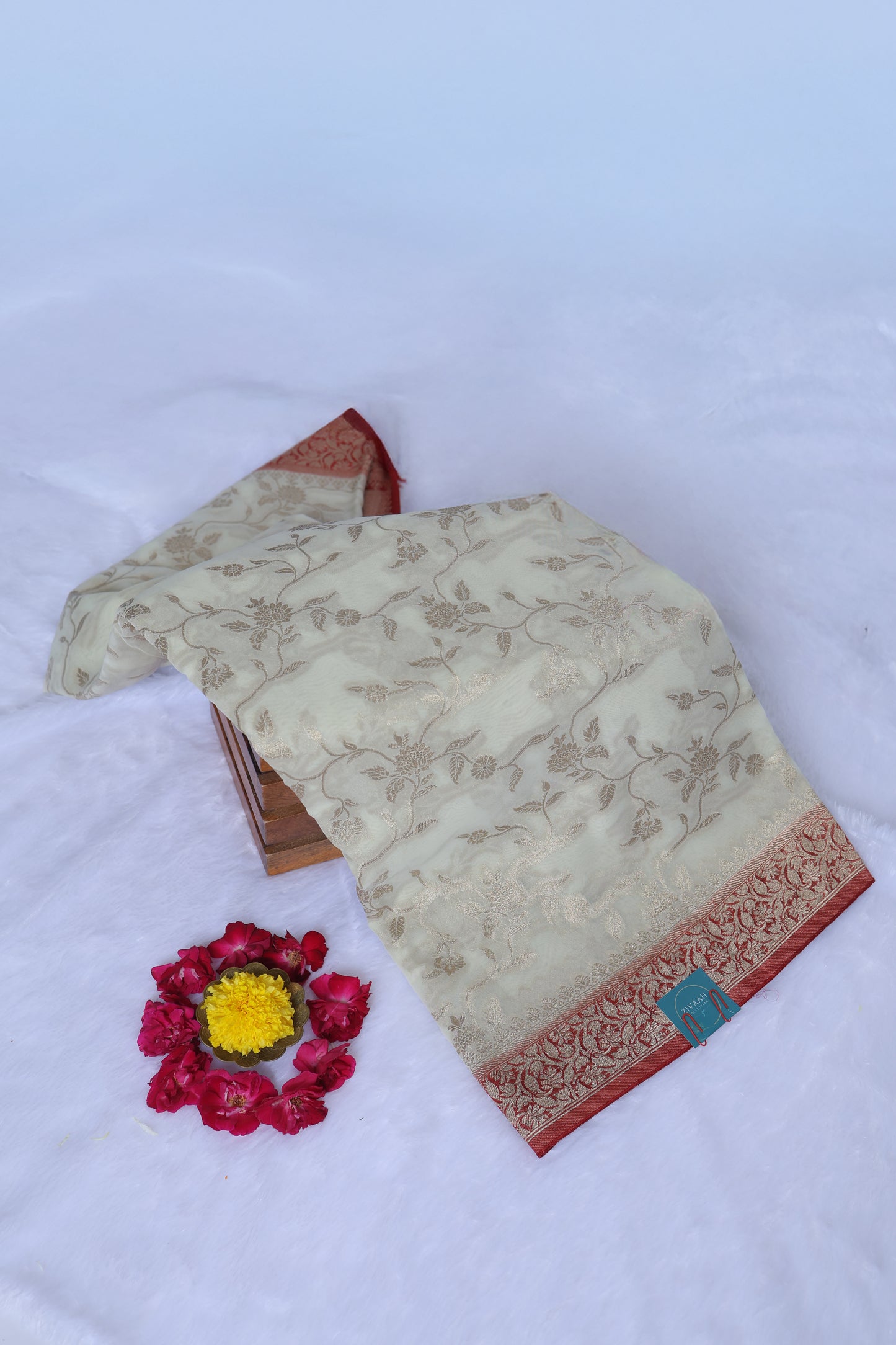 Pure Georgette Banarasi Saree