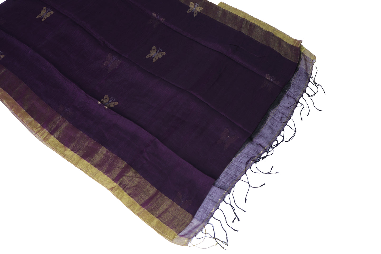 Pure Linen Saree