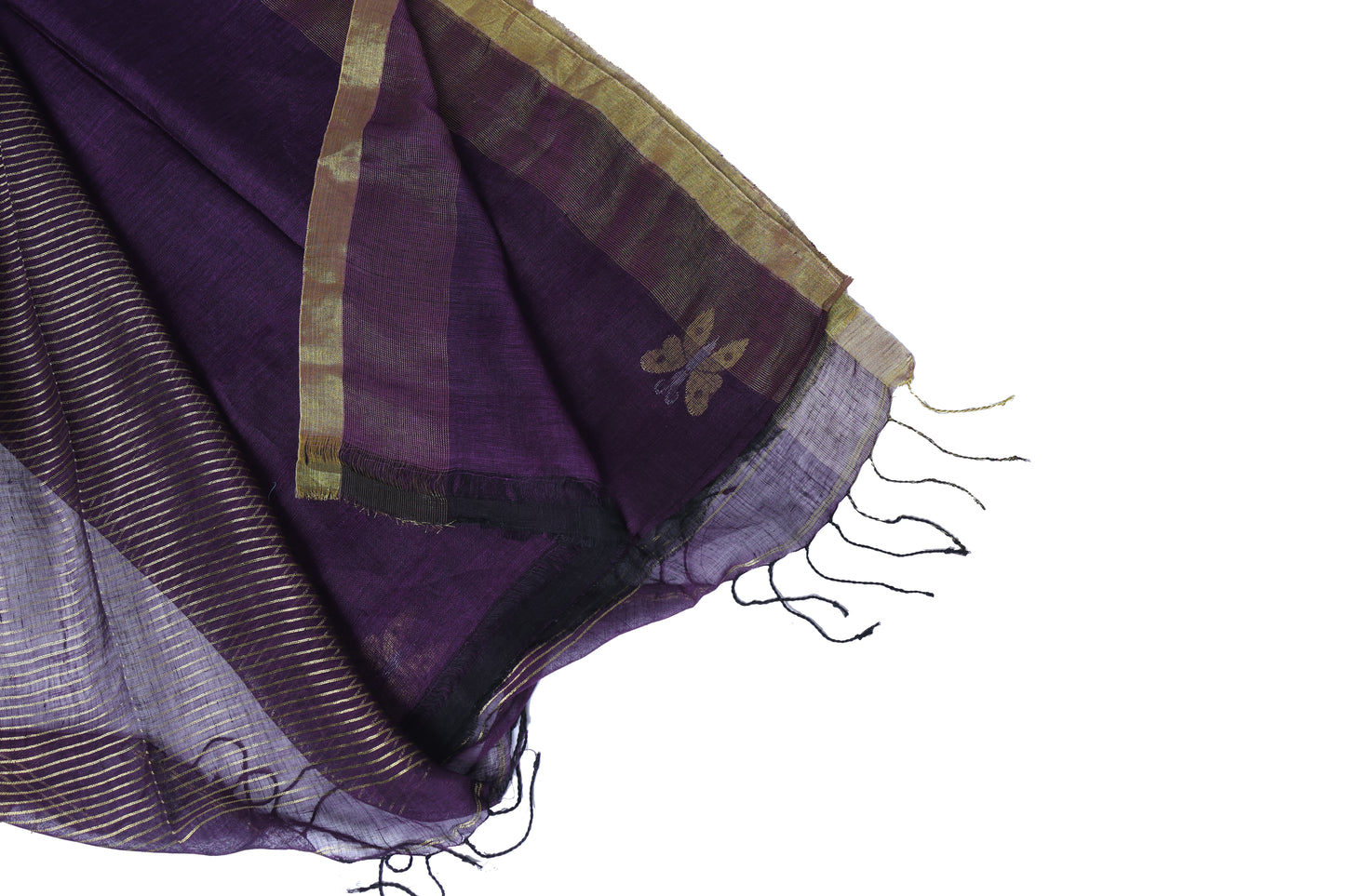 Pure Linen Saree