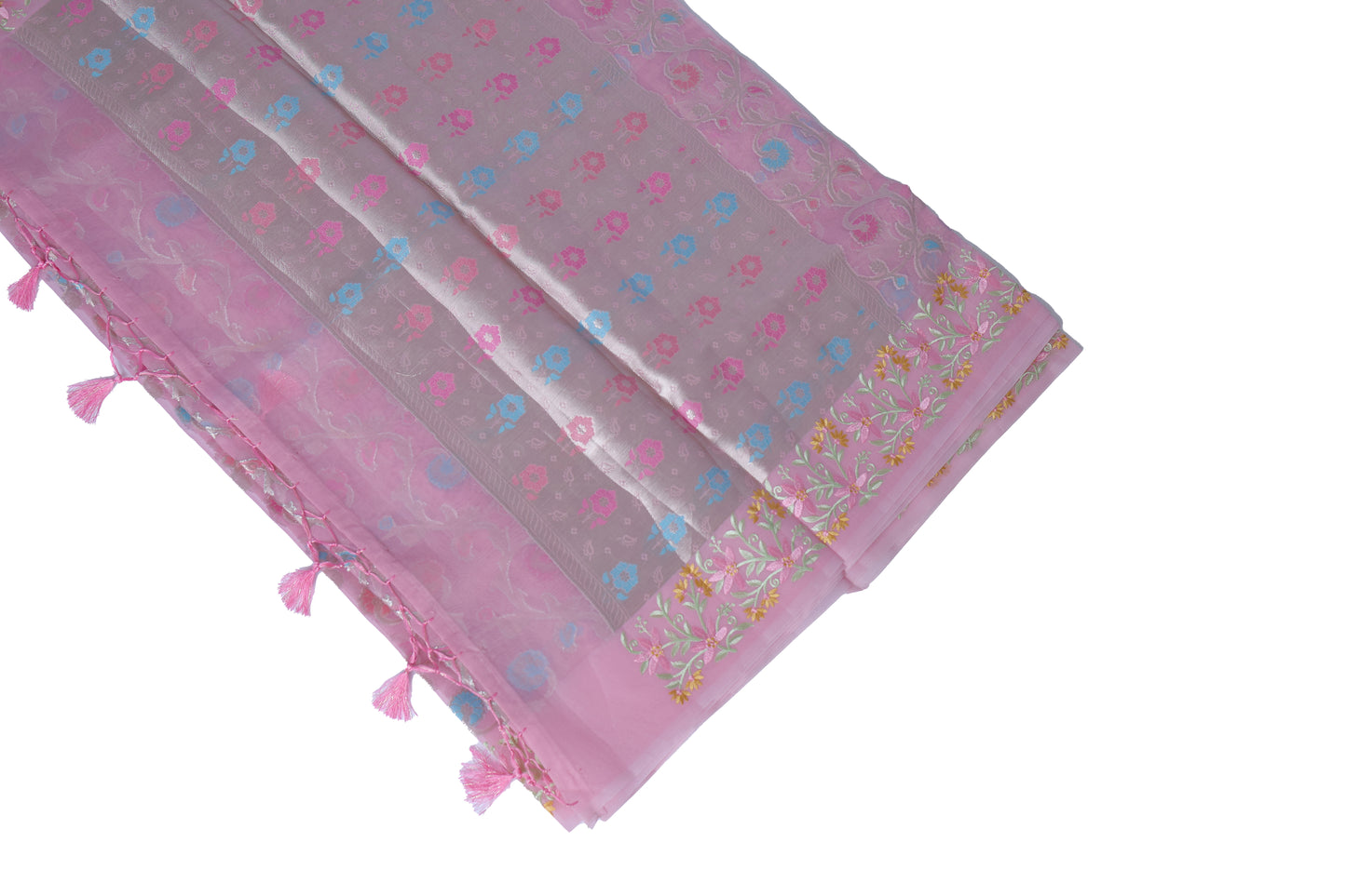 Bamboo Kora Silk Saree