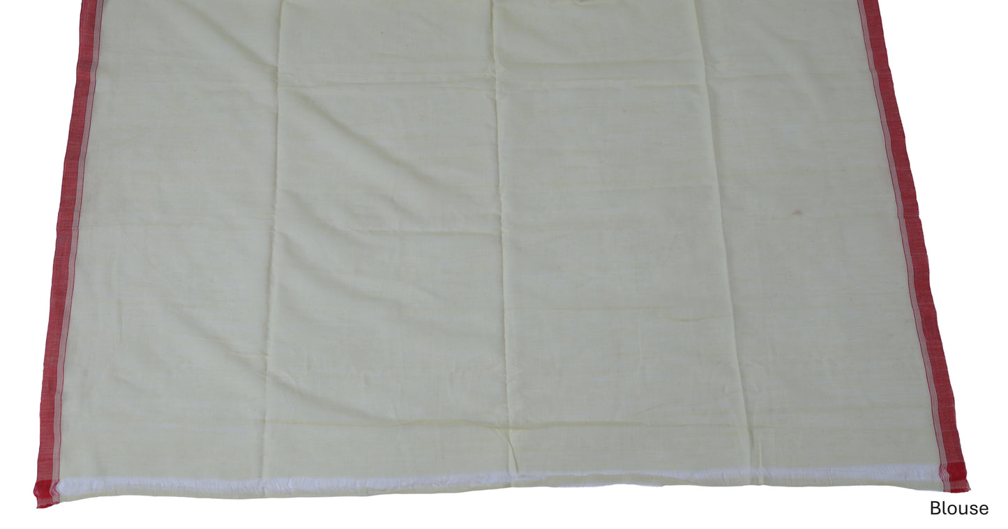 Pure Cotton Handloom Saree