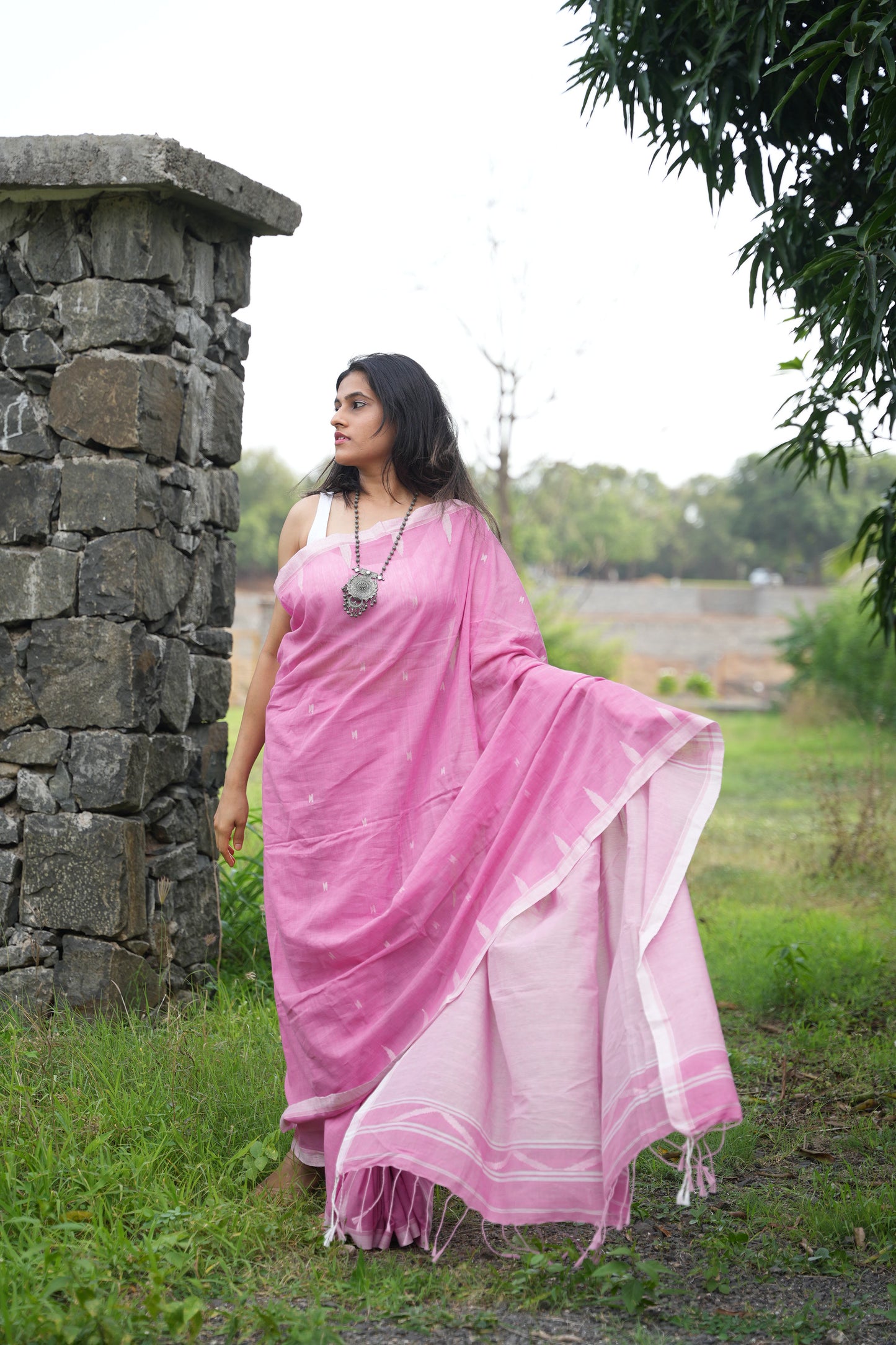Pure Cotton Handloom Saree