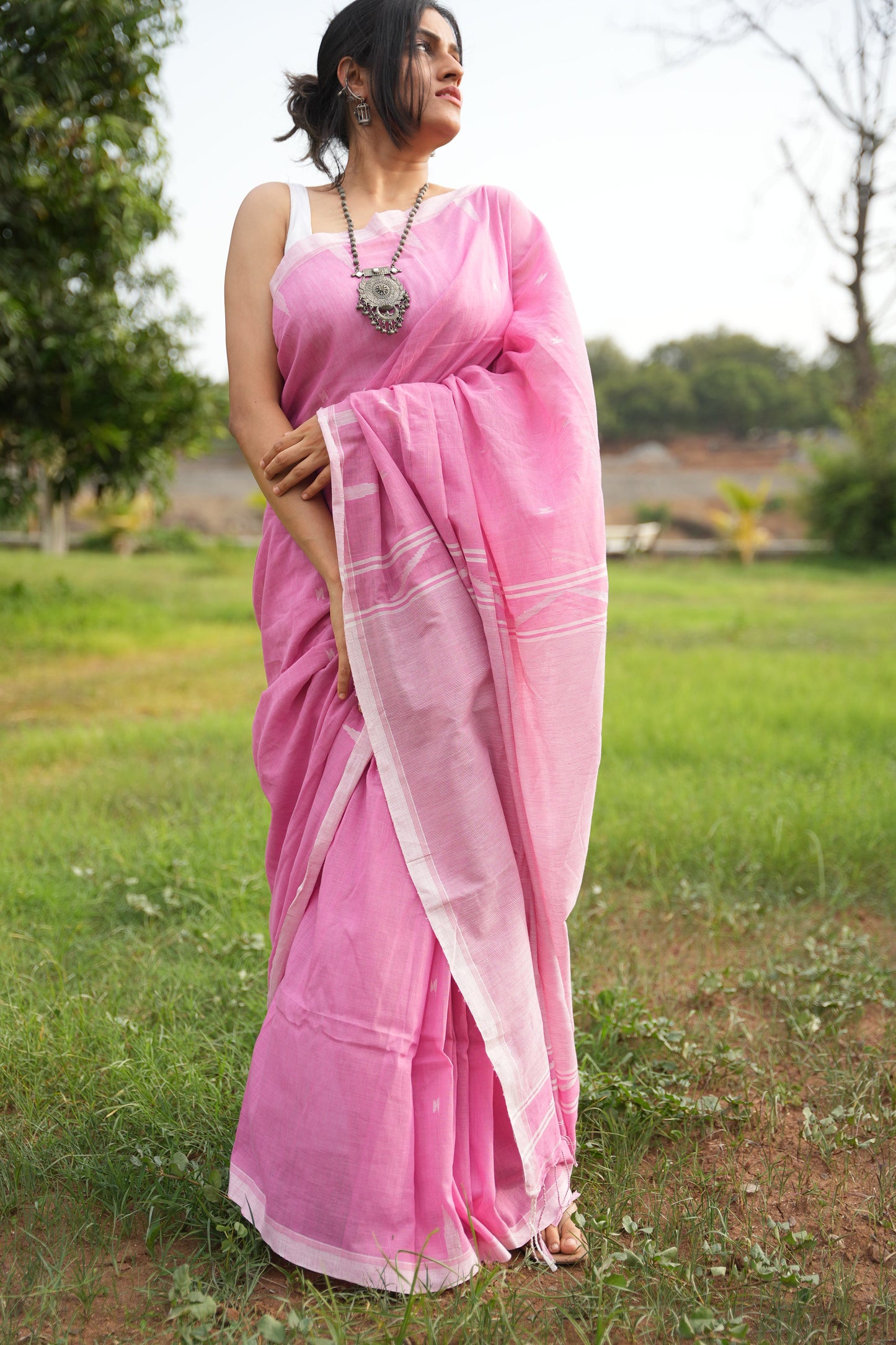 Pure Cotton Handloom Saree