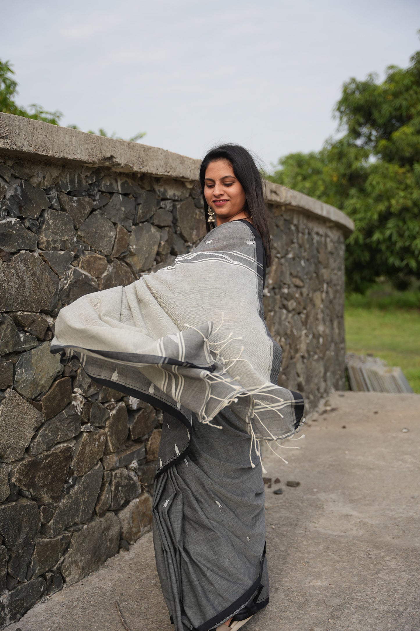 Pure Cotton Handloom Saree
