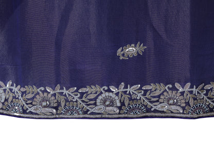Noorjahaan - A royal purple dream lit with zari’s glow.