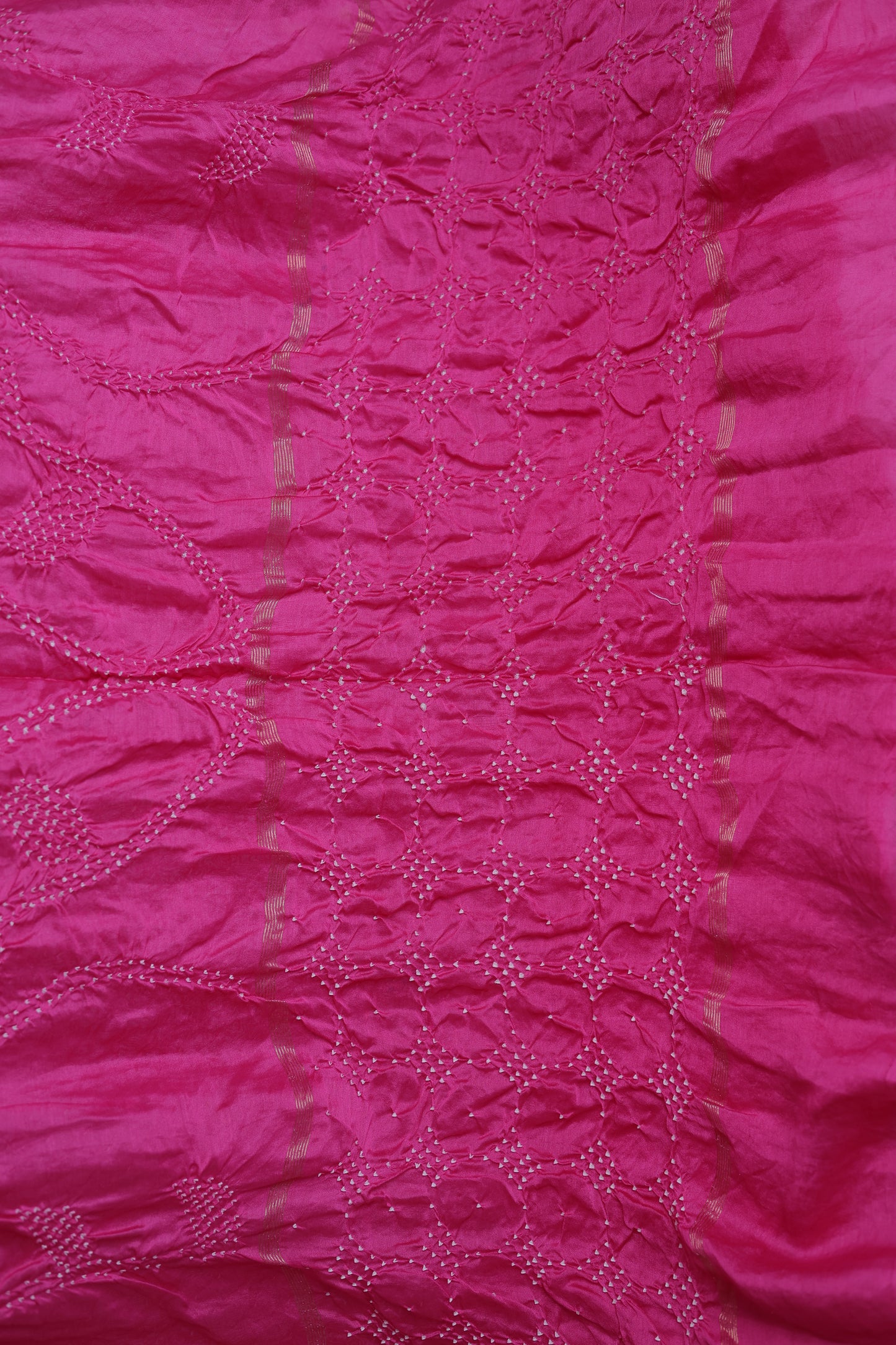 Chanderi Silk Bandhni Saree