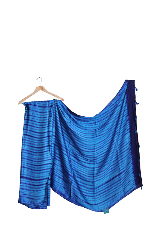 Tie and Dye Modal Silk Saree
