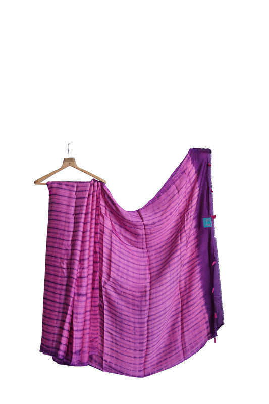 Tie and Dye Modal Silk Saree
