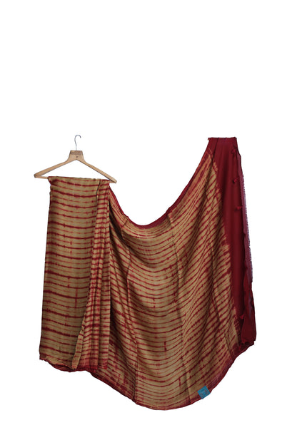 Tie and Dye Modal Silk Saree