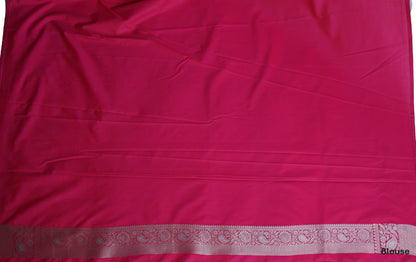 Gulab Phool - Pure Banarasi Katan Silk Saree