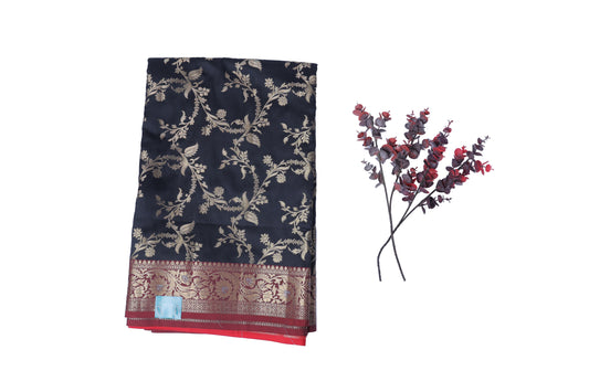 Kala Jaal Katan Silk Saree