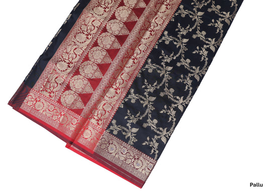 Kala Jaal Katan Silk Saree