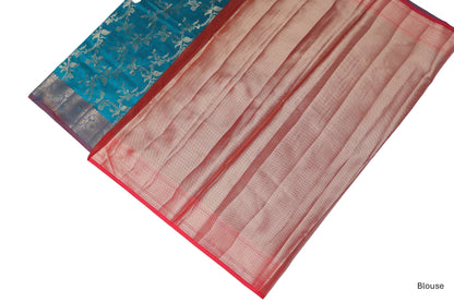 Phiroza Jaal Katan Silk Saree