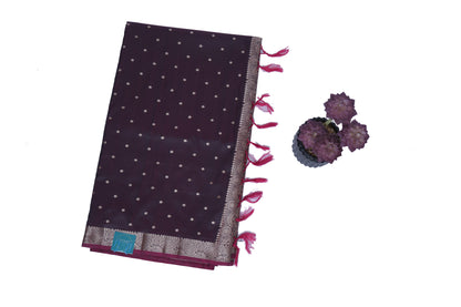 Mocha Royale Katan Silk Saree