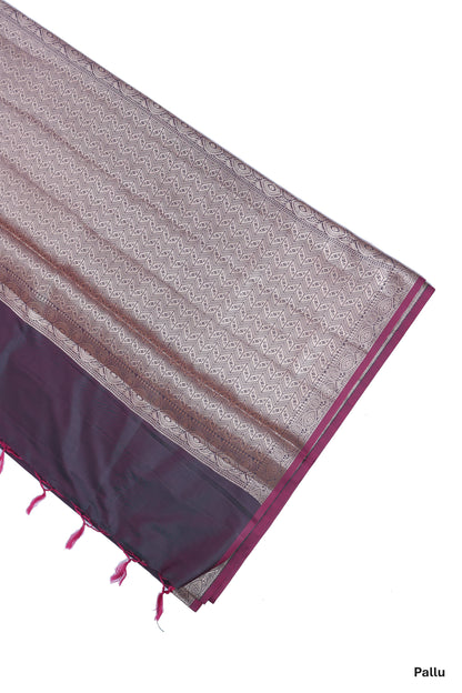 Mocha Royale Katan Silk Saree