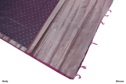 Mocha Royale Katan Silk Saree