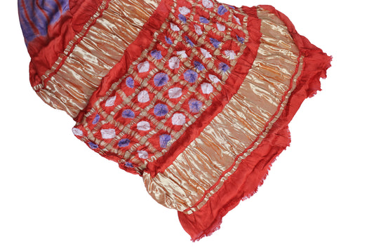 Tie and Dye Modal Silk Saree