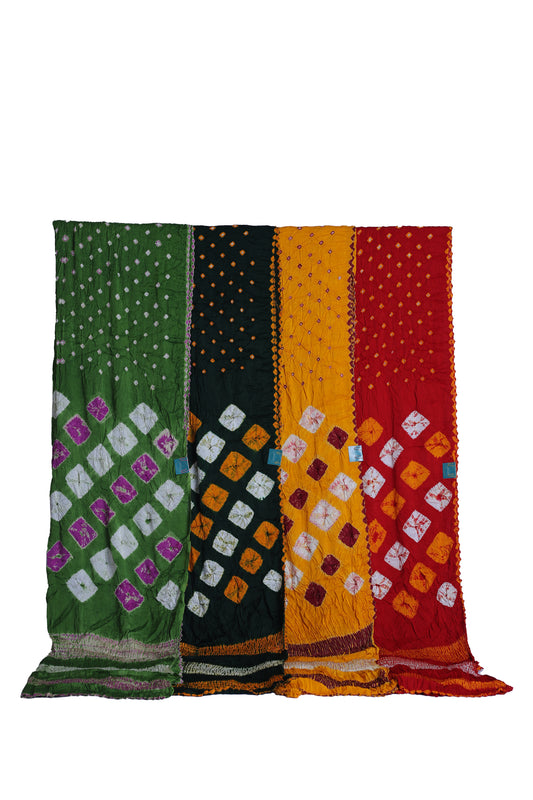 Modal Silk Bandhni Saree