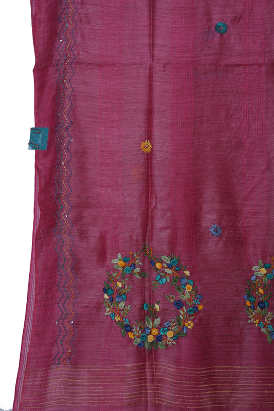 Bullion Work Saree