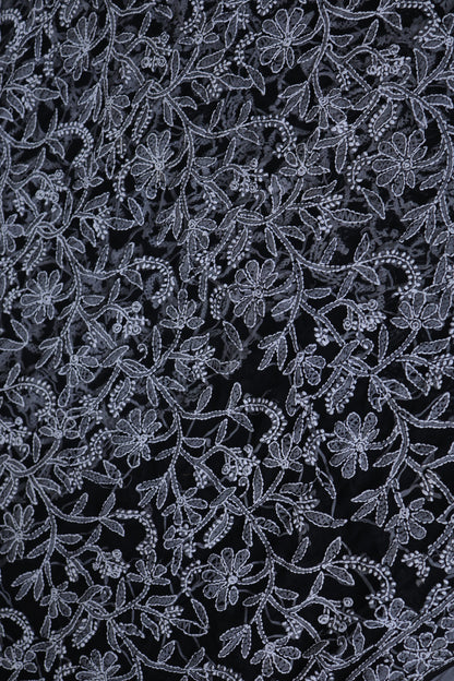 Pure Georgette Chikankari Saree