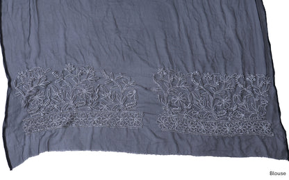 Pure Georgette Chikankari Saree