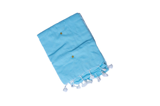 Sequin Cotton Saree