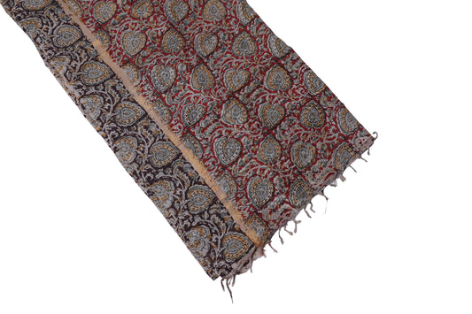 Maheshwari Silk Kalamkari Saree