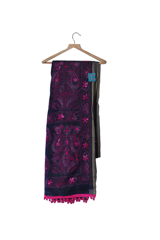 Phulkari Saree
