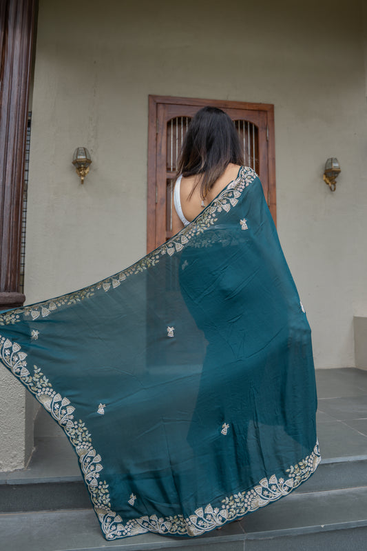 Meherbano - Where tradition meets grandeur in green