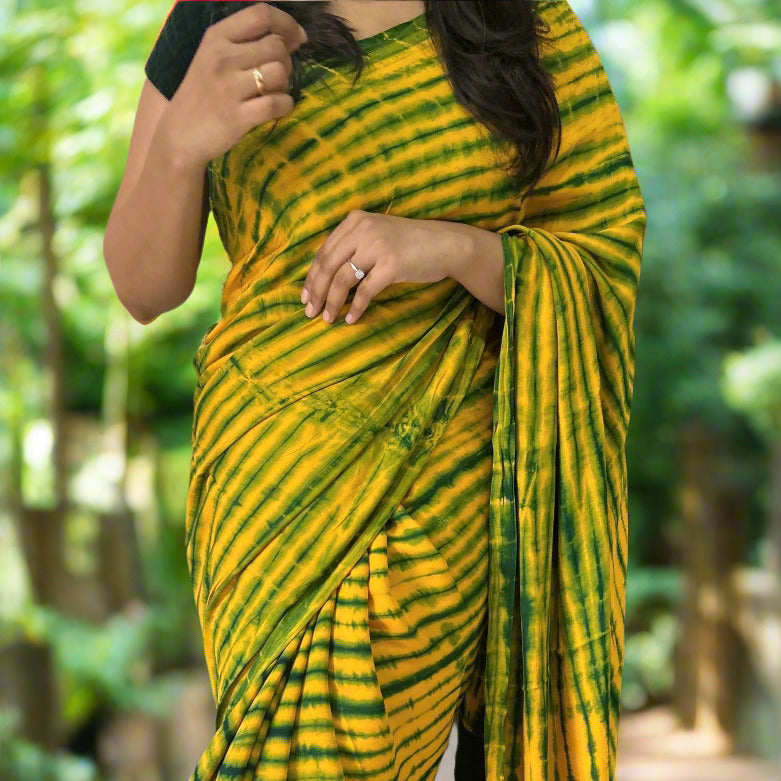 Tie and Dye Modal Silk Saree
